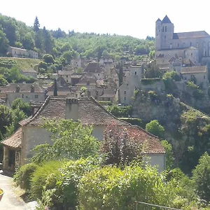  Gasthuis Charme, Jardin Et Vue Panoramique En Plein Coeur De St-cirq Frankrijk